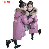 2022. gada jauns ziemas meitenes purpursarkans, melns, skaists šuves, nodiluma izturīgs, vēja un lietus necaurlaidīgs, biezs, silts, polsterēts jakas mētelis