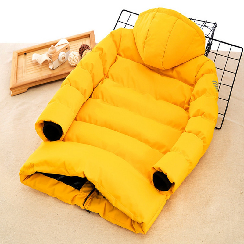 -30 Ruski zimski kaputi 2022. Dječja odjeća Jakna za snježno odijelo Vodootporni vanjski kaput s kapuljačom Dječaci Dječja parka Odjeća 4-15 godina