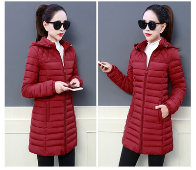 Zimska jakna 2022. Modni široki pamučni ženski kaput Parke Ženska dnevna topla gornja odjeća Zimski kaput s kapuljačom velika veličina 6XL