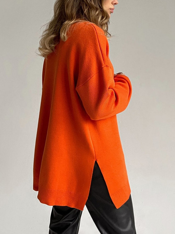 Női garbós pulóver téli őszi vastag meleg női pulóver pulóverek kauzális kötött oversize divatos női pulóverek