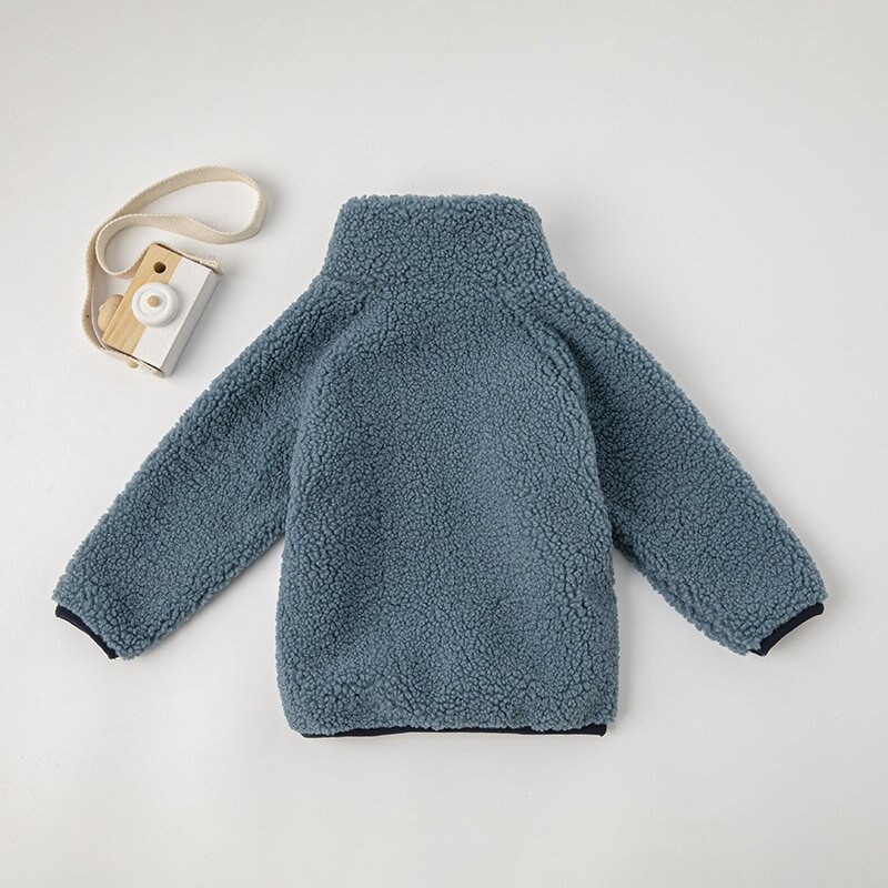 Dječja zimska topla gornja odjeća Dječje deblje jakne od flisa iz crtića Pamučna odjeća za male dječake Kaputi s kapuljačom za malu djecu