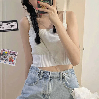 Sieviešu trikotāžas īss šalles jakas vienkrāsains ar garām piedurknēm, brīvi apgriezts trikotāžas augšējais trikotāžas jaka mētelis Y2k korejiešu mētelis ielas apģērbs