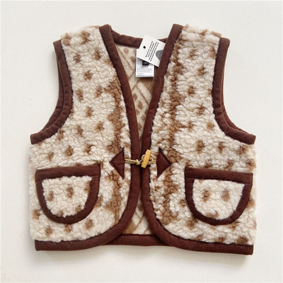 EnkeliBB Super jauka 80% vilnas veste mazuļiem Ziemas veste Jauki bērni zēni meitenes glabā siltumu vilnas veste ar pogu