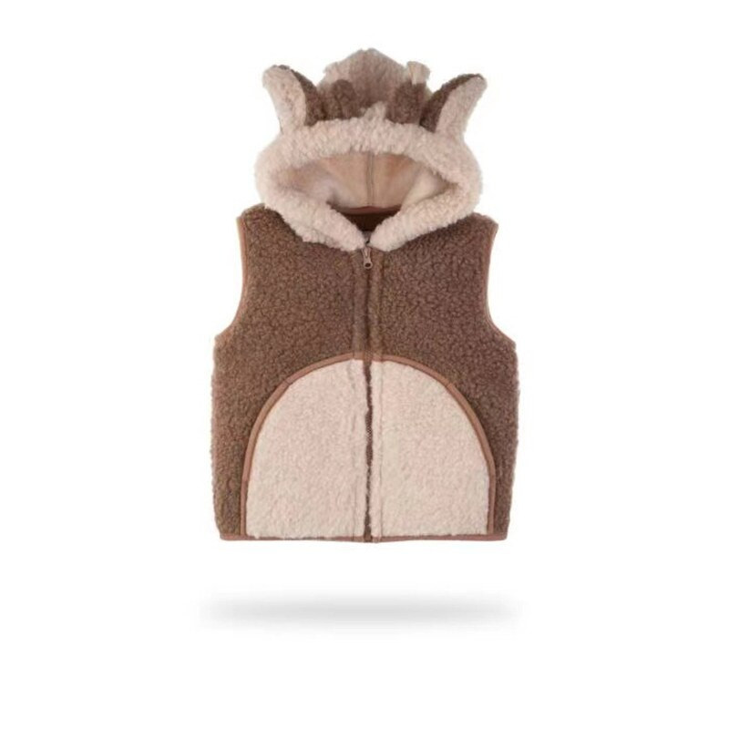 EnkeliBB Super jauka 80% vilnas veste mazuļiem Ziemas veste Jauki bērni zēni meitenes glabā siltumu vilnas veste ar pogu