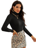 2022 Μόδα Φθινόπωρο Χειμώνας Γυναικείο πλεκτό πουλόβερ με ζιβάγκο Casual μαλακό πουλόβερ Femme Ύφασμα πουλόβερ με λεπτή ελαστικότητα