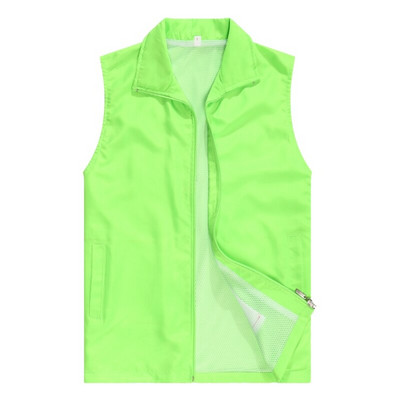 Ανδρικά ειδικά σχεδιασμένα γιλέκα φωτογραφιών εκτύπωσης λογότυπου Κείμενο casual γιλέκο για γυναίκες Ρούχα εργασίας Στολές Πανωφόρια