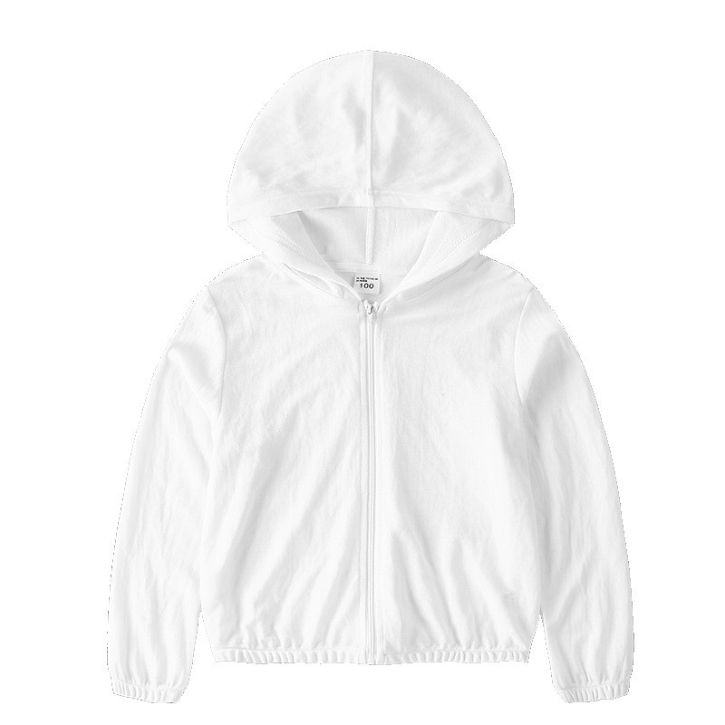 DE PEACH Bērnu saules aizsargapģērbs ar kapuci vasaras āra pretodu apģērbs Zēniem zēniem meitenēm ar garām piedurknēm plāns mētelis