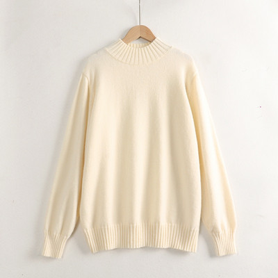 MASTGOU Augstas kvalitātes kašmira silts sieviešu ziemas džemperis Modes trikotāžas brīvs džemperis rudens sieviešu vilnas džemperis