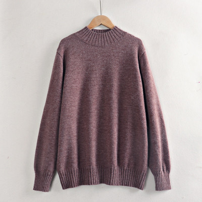 MASTGOU Augstas kvalitātes kašmira silts sieviešu ziemas džemperis Modes trikotāžas brīvs džemperis rudens sieviešu vilnas džemperis