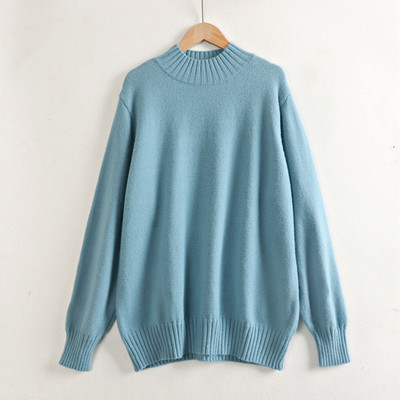 MASTGOU Augstas kvalitātes kašmira silts sieviešu ziemas džemperis Modes trikotāžas brīvs džemperis rudens sieviešu vilnas džemperis