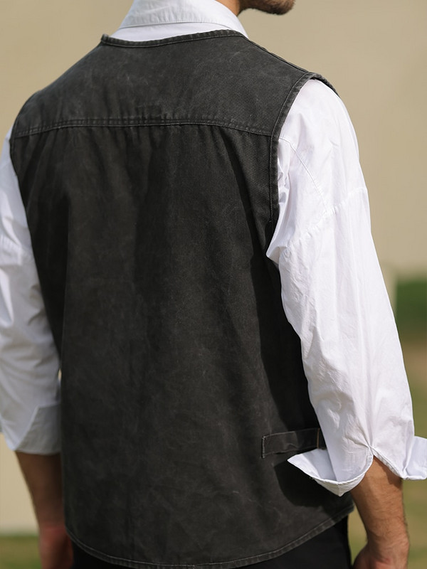 Vīriešu rudens vairāku kabatu militārā taktiskā veste Jauna ikdienas jakas bez piedurknēm Vīriešu makšķerēšanas fotogrāfa golfa veste vīrieša veste