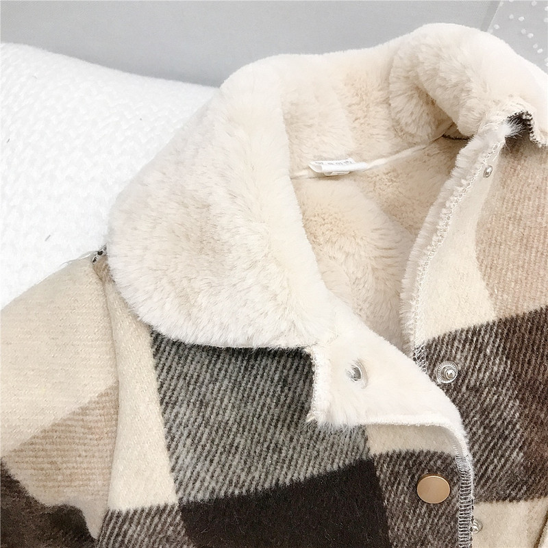 Zēni, bērnu, vilnas jakas, mēteļi, virsdrēbes, 2021. gada atloks Džinsi, biezi silti plus samta ziemas rudens mēteļi, bērnu apģērbi