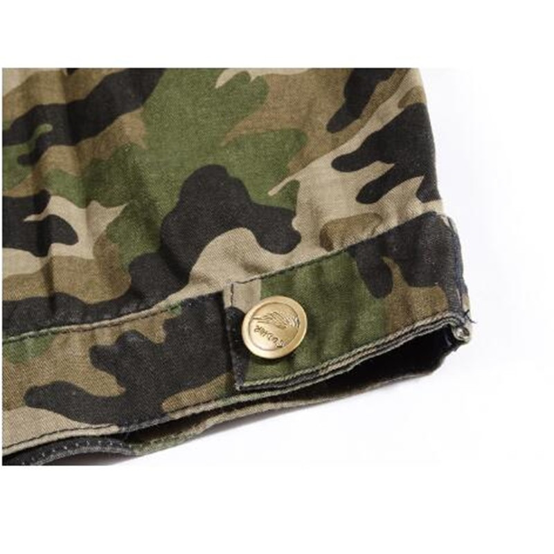 Νέο φθινοπωρινό ανδρικό τζιν γιλέκα παραλλαγής Στρατιωτικό αμάνικο τζιν μπουφάν Fashion casual ανδρικό γιλέκο Camo γιλέκα Homme M-5XL