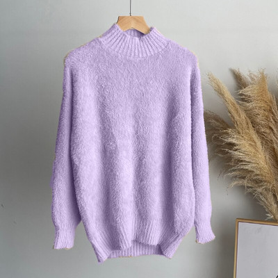 Hirsionsan kiváló minőségű kasmír pulóver, női alap kötött pulóver, elegáns, puha női ruhák, laza, alkalmi női pulóver