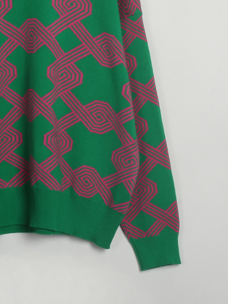 Fatika női színlelt nyakú pulóver Stílusos pulóverek, divat 2022 ősz, női alkalmi kötött pulóverek téli ruházat