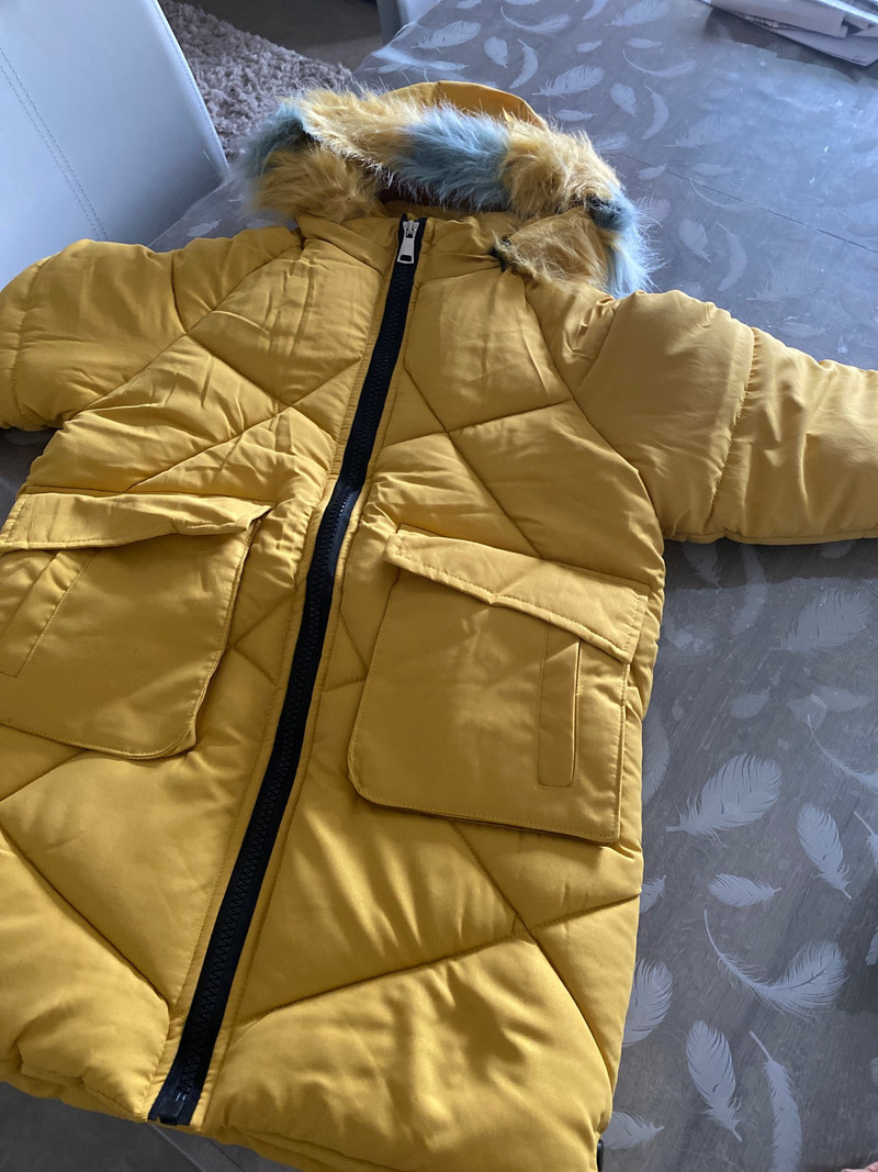 -30 jauni silti bērnu ziemas parka virsdrēbes pusaudžu tērpi bērnu apģērbi mākslīgās kažokādas jaka ar kapuci Meiteņu drēbēm sniega tērps