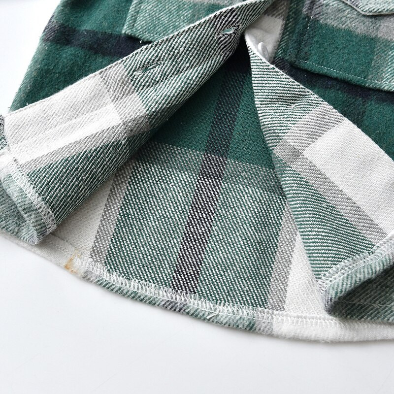 tops un tops Pavasaris Rudens Jauni Bērni Zēni Meitenes Ikdienišķa Jaka Mēteļi Bērniem Ar garām piedurknēm pogas Plaidi Topi Toddler Virsdrēbes