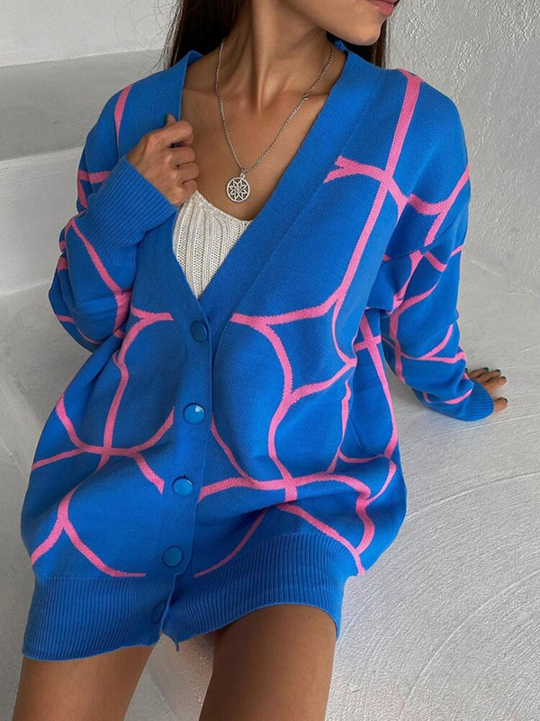 Sieviešu trikotāžas jaka, 2022. gada sieviešu, gara, zaļa V veida kakla izgriezuma rombs, brīvs sieviešu džemperis, ikdienas silts sieviešu jakas ar garām piedurknēm, rudens