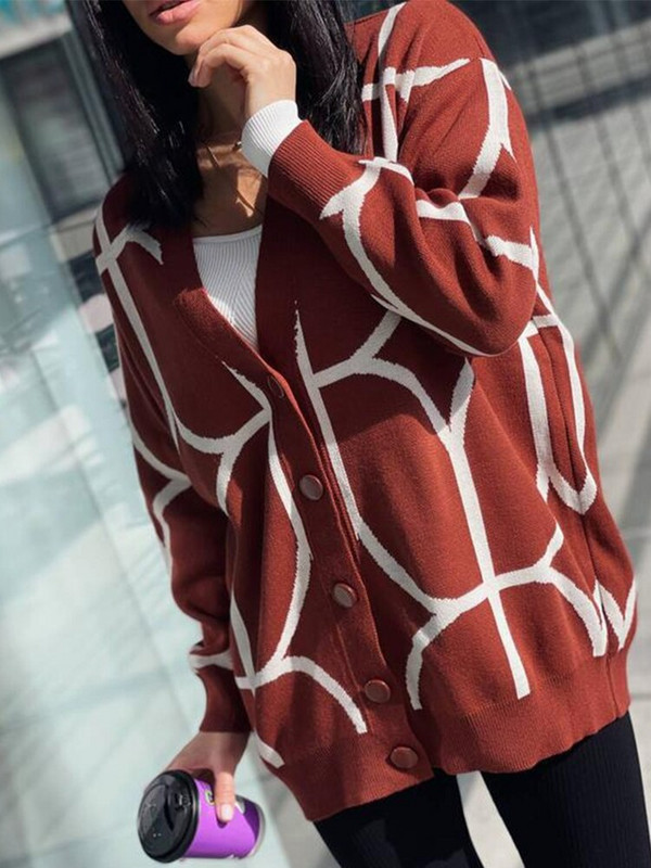 Sieviešu trikotāžas jaka, 2022. gada sieviešu, gara, zaļa V veida kakla izgriezuma rombs, brīvs sieviešu džemperis, ikdienas silts sieviešu jakas ar garām piedurknēm, rudens