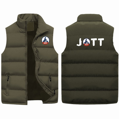 Ανδρικό πολυτελές αμάνικο γιλέκο Αντρικό βαμβακερό γεμιστικό παλτό Ζευγάρι πουπουλένιο γιλέκο με φερμουάρ κάτω μπουφάν Μάρκα γιλέκο γιλέκο πέτο