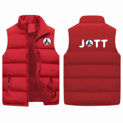 Ανδρικό πολυτελές αμάνικο γιλέκο Αντρικό βαμβακερό γεμιστικό παλτό Ζευγάρι πουπουλένιο γιλέκο με φερμουάρ κάτω μπουφάν Μάρκα γιλέκο γιλέκο πέτο