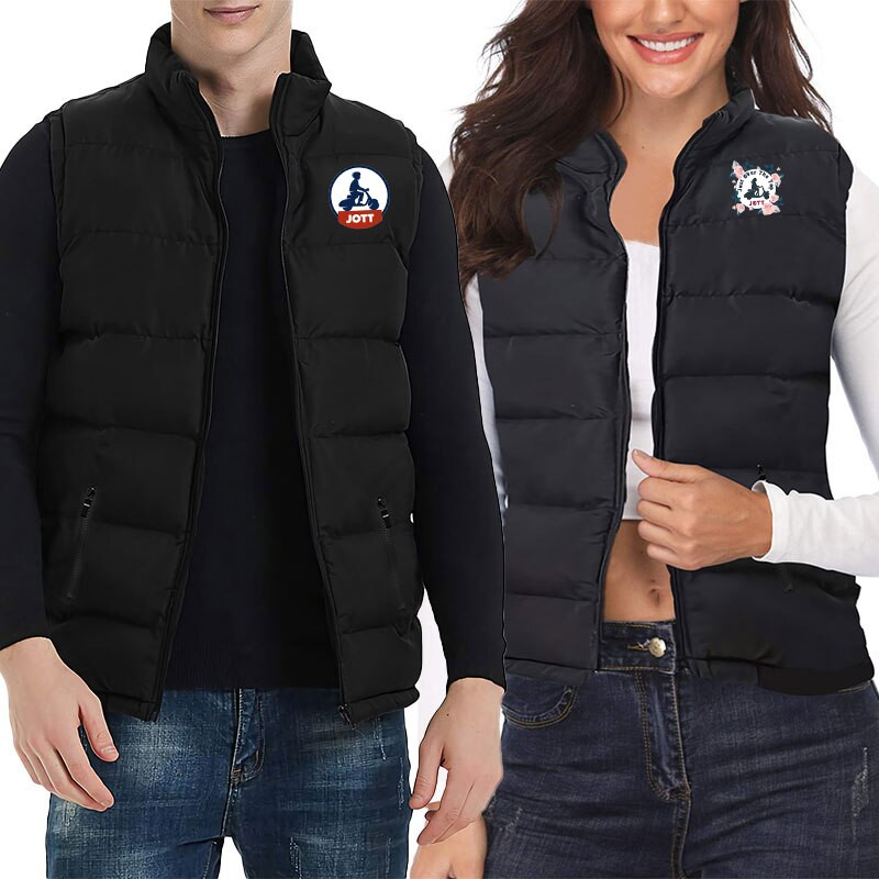 Ανδρικό πολυτελές αμάνικο γιλέκο Αντρικό βαμβακερό γεμιστικό παλτό Ζευγάρι πουπουλένιο γιλέκο με φερμουάρ κάτω μπουφάν Μάρκα γιλέκο γιλέκο πέτο