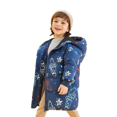 Βρεφικά αγόρια κοριτσίστικα ρούχα πουπουλένια μπουφάν Χειμερινό καθημερινό παιδικό ελαφρύ παλτό με κουκούλα Λεπτή ζεστά παιδικά εξωτερικά ενδύματα 2 3 4 5 6 7 ετών