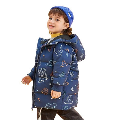 Βρεφικά αγόρια κοριτσίστικα ρούχα πουπουλένια μπουφάν Χειμερινό καθημερινό παιδικό ελαφρύ παλτό με κουκούλα Λεπτή ζεστά παιδικά εξωτερικά ενδύματα 2 3 4 5 6 7 ετών