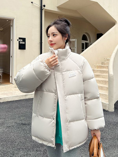 Χειμερινό γυναικείο μπουφάν Parkas Παλτό Νέο αθλητικό στυλ Χοντρό παλτό ζεστό με επένδυση Γυναικείο χειμερινό πανωφόρι φαρδύ μπουφάν Parkas