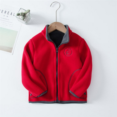 Παιδικά Μπουφάν Αγόρια Κοριτσίστικα Παλτό με κουκούλα 3-12 ετών Εφηβικό φερμουάρ Επιστολή Casual Μπουφάν Φθινόπωρο Χειμώνας Μόδα Παιδικά Εξωτερικά ρούχα