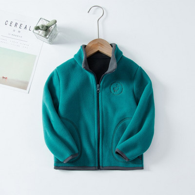 Παιδικά Μπουφάν Αγόρια Κοριτσίστικα Παλτό με κουκούλα 3-12 ετών Εφηβικό φερμουάρ Επιστολή Casual Μπουφάν Φθινόπωρο Χειμώνας Μόδα Παιδικά Εξωτερικά ρούχα