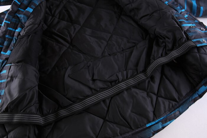 Izpārdošana Ziemas jaka zēniem 2-7 gadi polsterēta silta ūdensnecaurlaidīga vēja necaurlaidīga līdz mīnus 10 C sniega necaurlaidīga