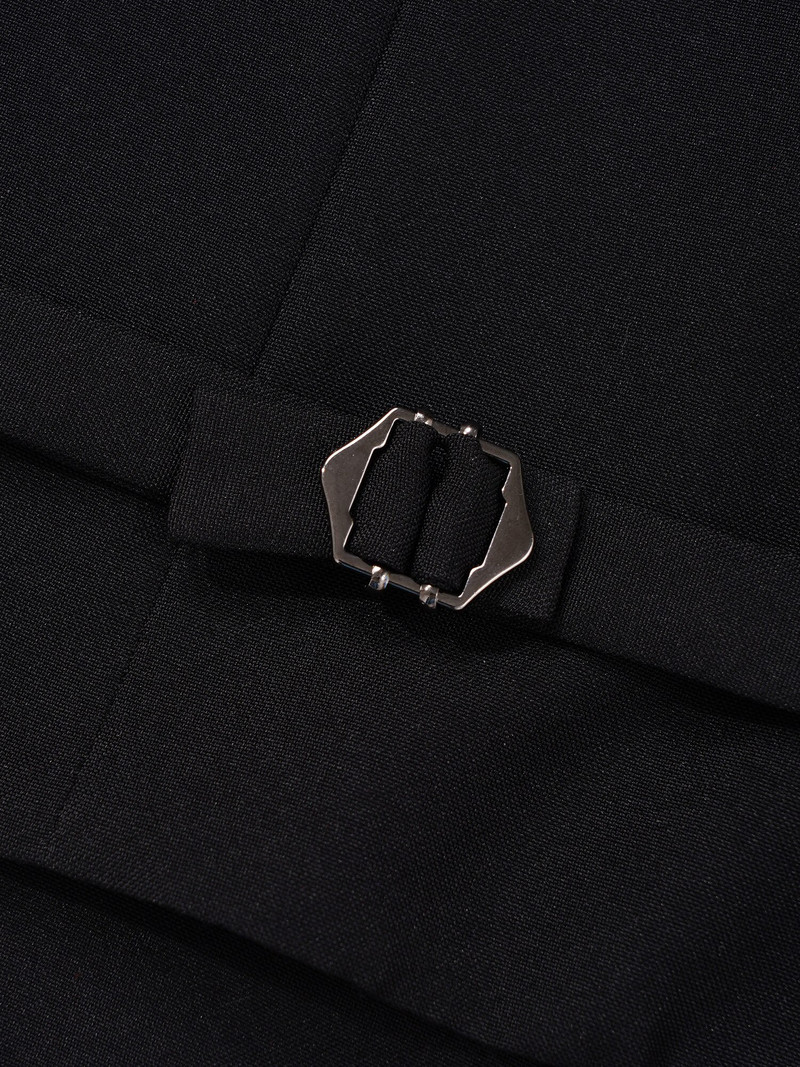 Gyerek fiúk klasszikus öltöny mellény U nyakú duplasoros ujjatlan mellények formális mellény úriember gyerekruházat esküvői jelmez