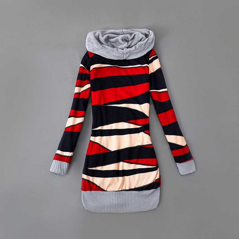 Naiste fliisist lillemustriga kootud kampsunmantlid vabaaja naiste kapuutsiga, lisatud sametnööbiga kardiganmantlid WDC8501