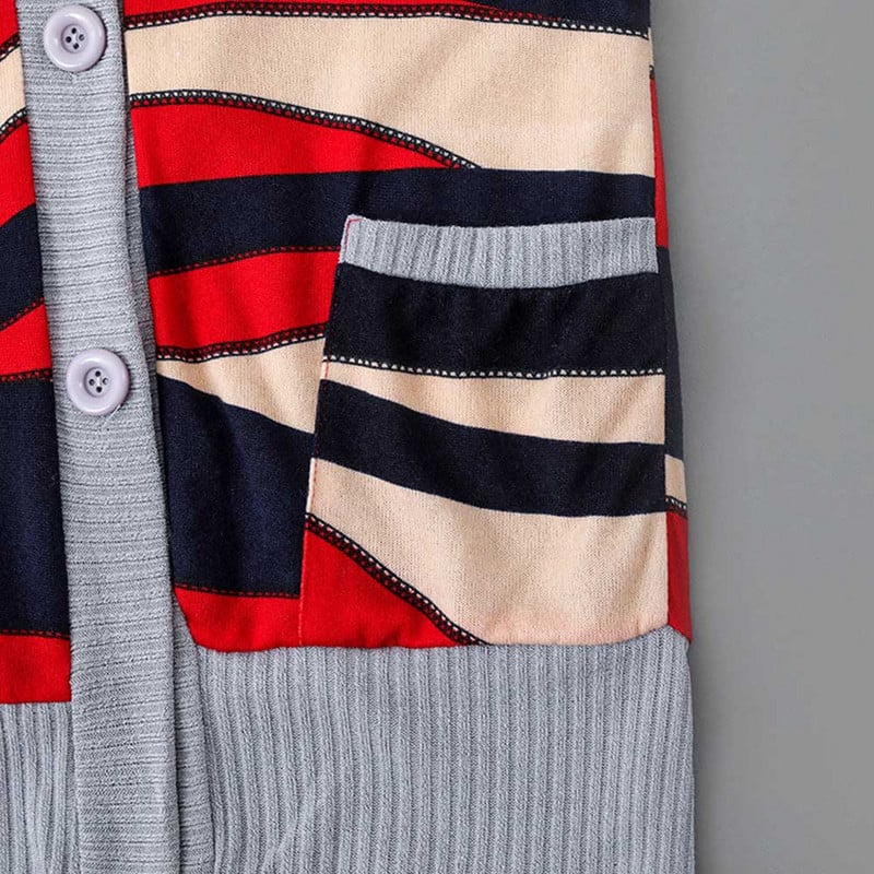 Naiste fliisist lillemustriga kootud kampsunmantlid vabaaja naiste kapuutsiga, lisatud sametnööbiga kardiganmantlid WDC8501