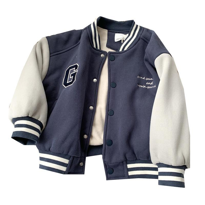 Meitene zēnam ziemas jaka Bērnu ziemas jaka Beisbola uzvalks Bomber Tiny Cottons Bērnu apģērbi pusaudžiem Stepēti mēteļi jakas