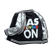 Modes bērnu zēnu jaka Jauna pavasara rudens beisbola jaka bērniem spilgti virsdrēbes ar burtu apdruku Topi vējjaka bērnu mētelis