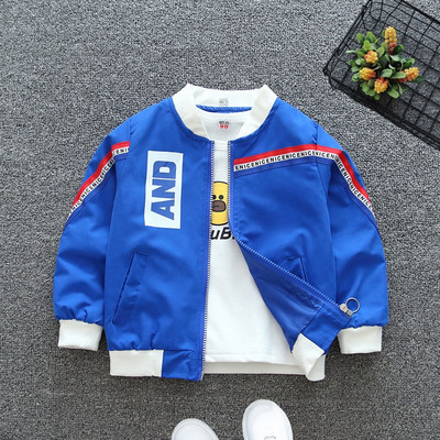 Rudens jakas jakas bērniem gadījuma ar kapuci vējjaka zīdaiņu virsdrēbes bērniem plānas rāvējslēdzēja drēbes mētelis zēnu jaka meitene