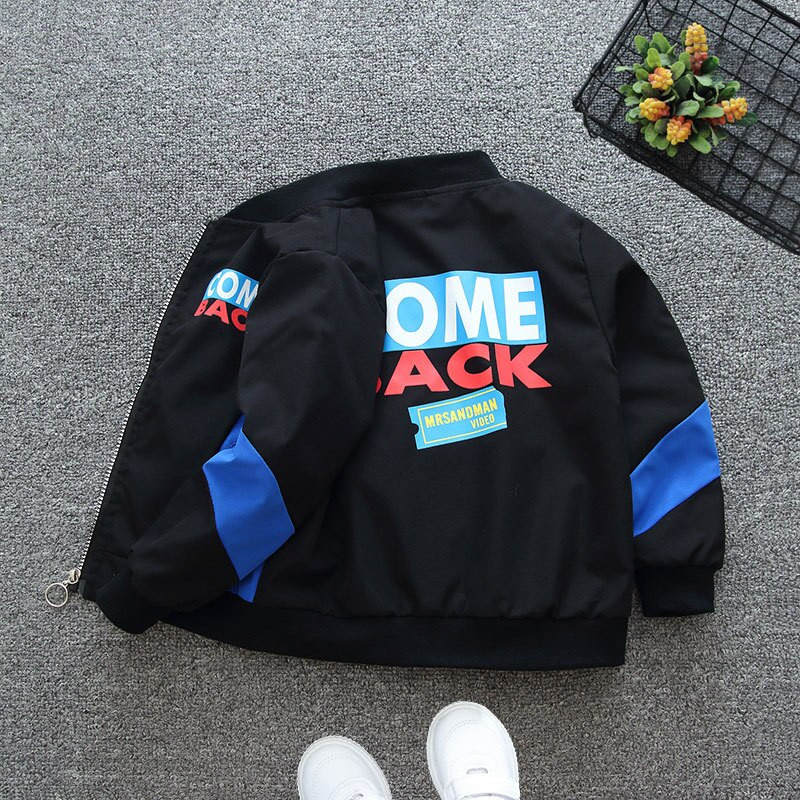 Rudens jakas jakas bērniem gadījuma ar kapuci vējjaka zīdaiņu virsdrēbes bērniem plānas rāvējslēdzēja drēbes mētelis zēnu jaka meitene