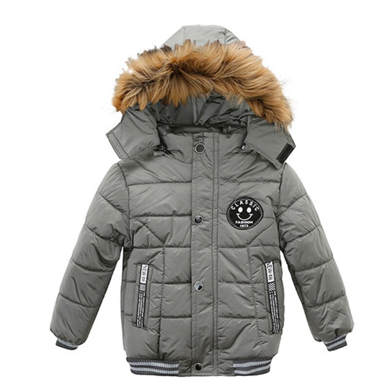Fiú dzsekik 2022 Téli kabátok Pehely Pamut kapucnis felsőruházat Gyermek dzsekik kisgyermeknek Fiú szélálló felsőruházat 2 3 4 5 6 év