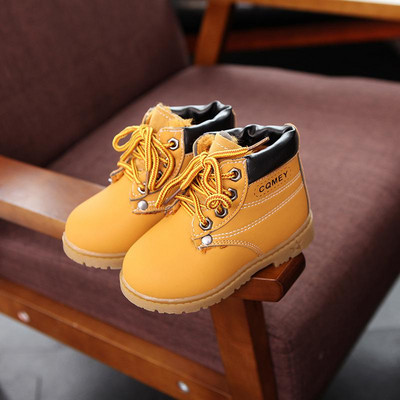 Παιδικές μπότες για κορίτσια Αγόρια Ζεστές μπότες για το χιόνι Νέες άνετες παιδικές χειμερινή μόδα Casual βελούδινα παιδικά παιδικά παπούτσια A776