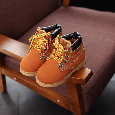 Παιδικές μπότες για κορίτσια Αγόρια Ζεστές μπότες για το χιόνι Νέες άνετες παιδικές χειμερινή μόδα Casual βελούδινα παιδικά παιδικά παπούτσια A776