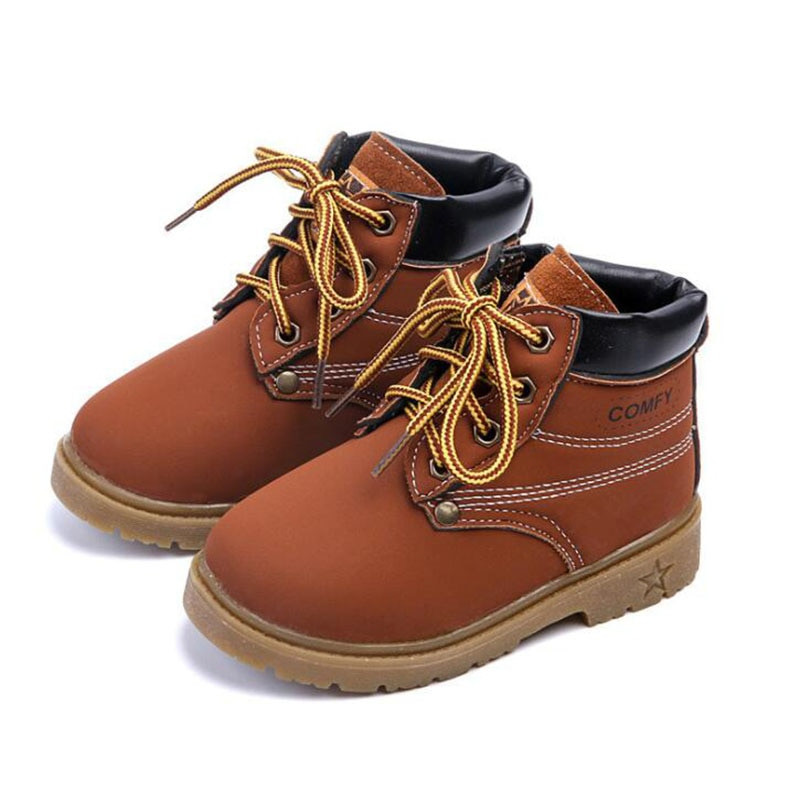 Παιδικές μπότες για κορίτσια Αγόρια Ζεστές μπότες για το χιόνι Νέες άνετες παιδικές χειμερινή μόδα Casual βελούδινα παιδικά παιδικά παπούτσια A776