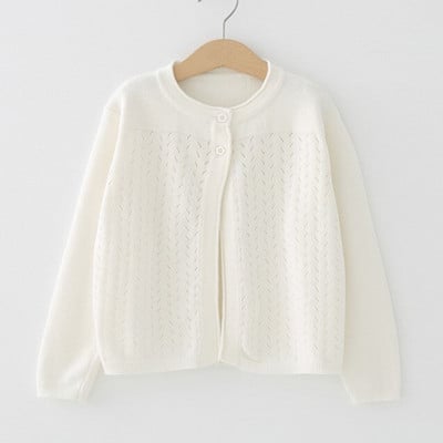 Νεότερα κοριτσίστικα βαμβακερά πανωφόρια ζακέτα Παιδικά μπλε παλτό Λευκό πουλόβερ ώμου Παιδικά ρούχα για 2 3 4 5 6 10 11 χρόνια 185032