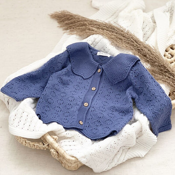 Νεογέννητη ζακέτα φθινοπωρινό παιδικό παλτό χειμωνιάτικο κορίτσι πλέξιμο πουλόβερ για κορίτσια Βαμβακερό μωρό μπουφάν για αγόρια Πουλόβερ Παιδικά ρούχα