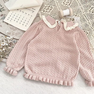 Jaundzimušā jaciņa Rudens Bērnu Mētelis Ziemas Meiteņu Adīšana Džemperi Meitenēm Kokvilnas Bērnu Jaka Zēniem Džemperi Bērnu Apģērbi