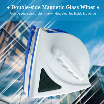 Двустранни магнитни почистващи препарати за стъкла на прозорци, магнити, четка, домашни съветници, чистачки, инструменти за почистване на повърхности, дебелина 3-8 mm