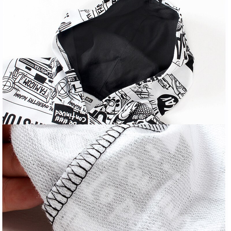 Jauni bērnu kapuces Bērnu multfilmu kapuces Apģērbi Korejiešu pusaudžu zēniem brīvi sporta topi pavasara sporta krekli ar garām piedurknēm 4–14 gadiem