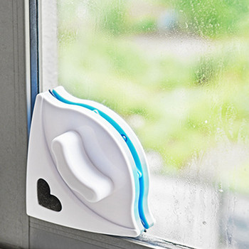 Magnetic Window Cleaner Glass Wiper Διπλής όψης Window Cleaner Glass Wiper Triangular Magnet Cleaner Window Cleaner Window Wiper