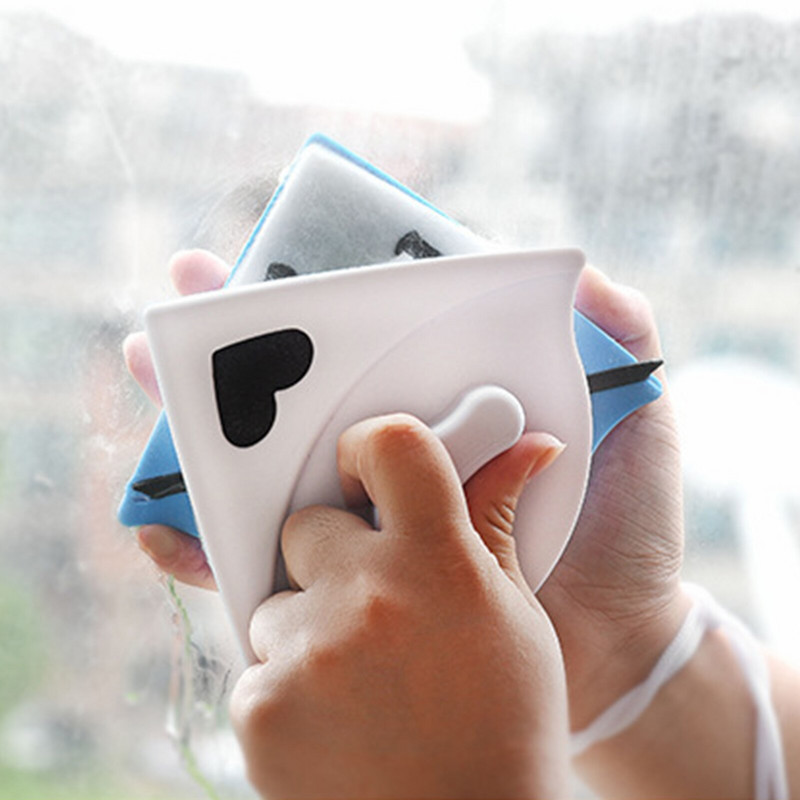 Magnetiline aknapuhastusvahend klaasipuhasti Kahepoolne aknapuhastaja klaasipuhasti Kolmnurkne magnetklaasi puhasti klaasipuhasti klaasipuhasti